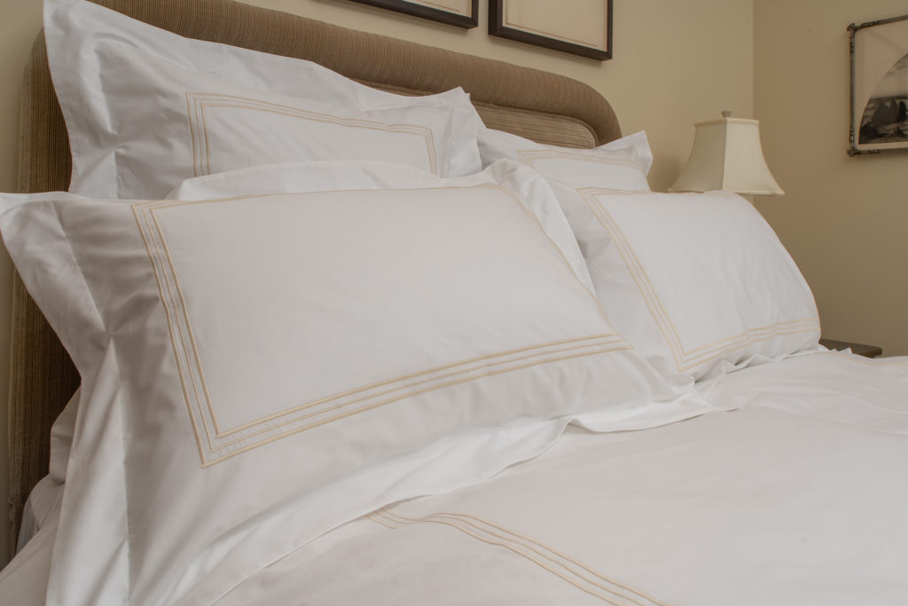 Riga Percale Pillow Cases & Shams Belisari